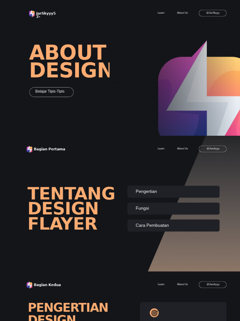 Panduan Desain Flyer | PDF