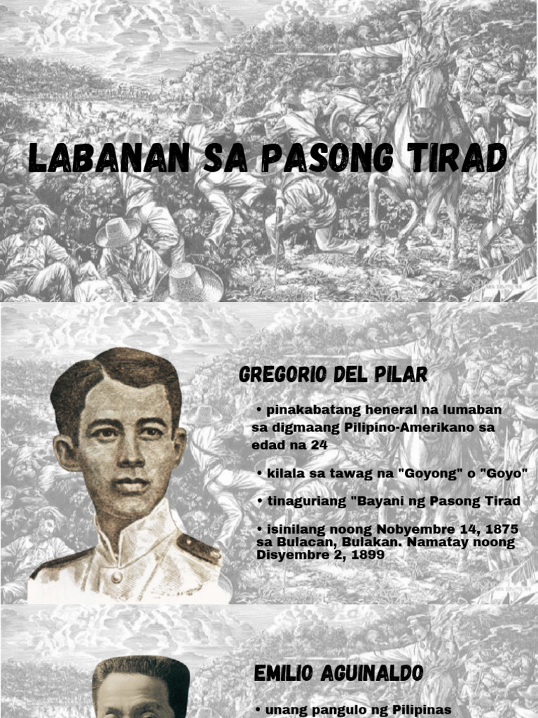 Labanan Sa Pasong Tirad | PDF