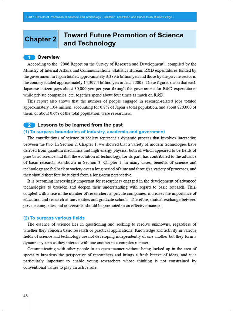 Future Strategies for Science Promotion | PDF | Science | Research And ...