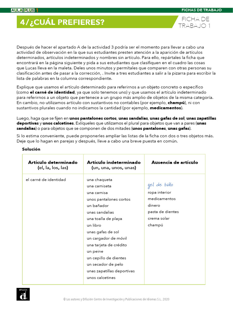 Clasificación de Artículos en Español | PDF