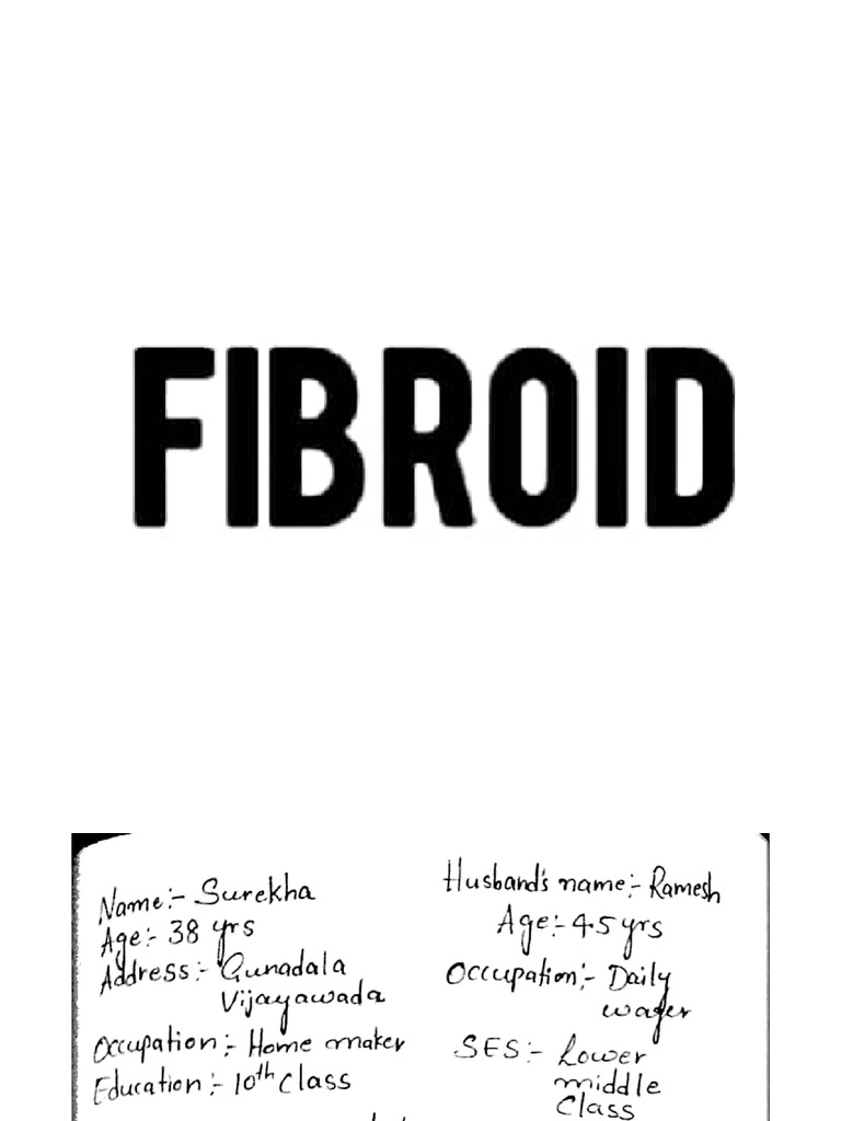 Fibroid uterus | PDF