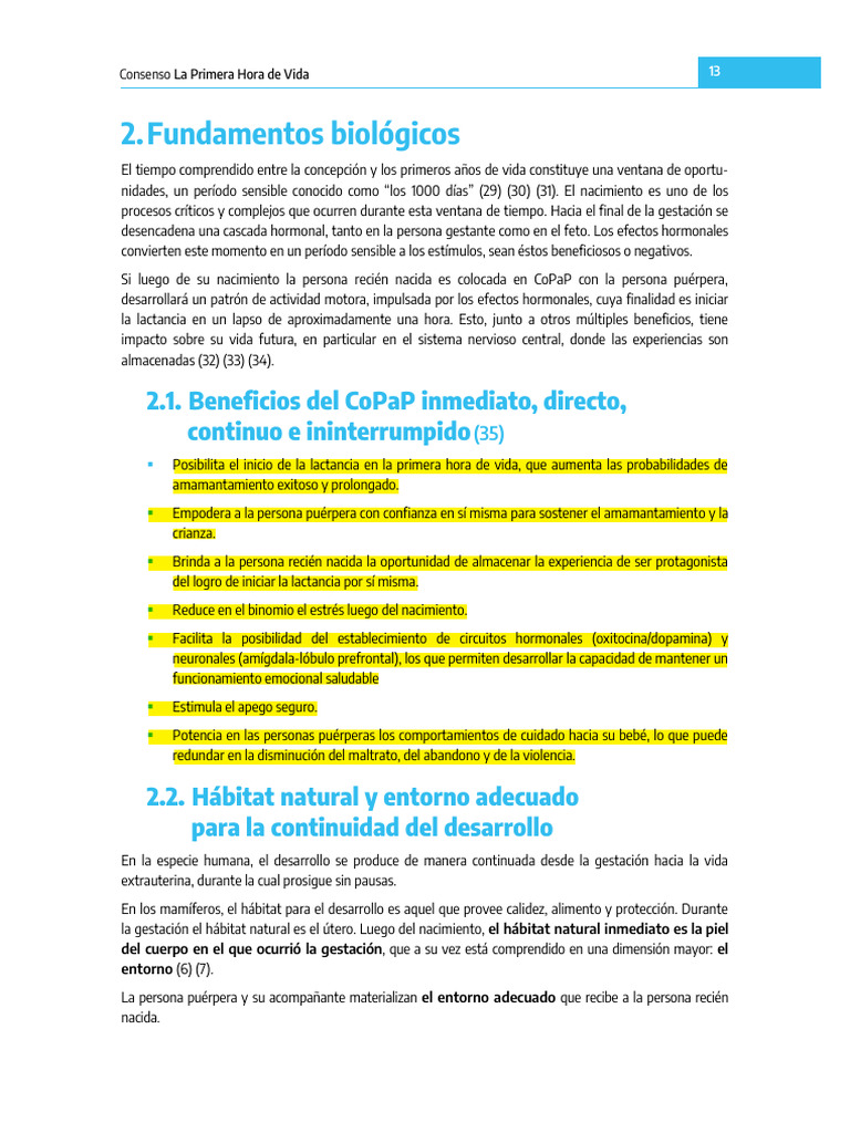 Beneficios del CoPaP en el recién nacido | PDF | Parto | Lactancia