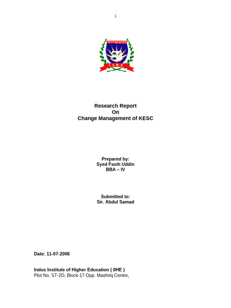 KESC For Presentation Induss | PDF | Employment | Privatization