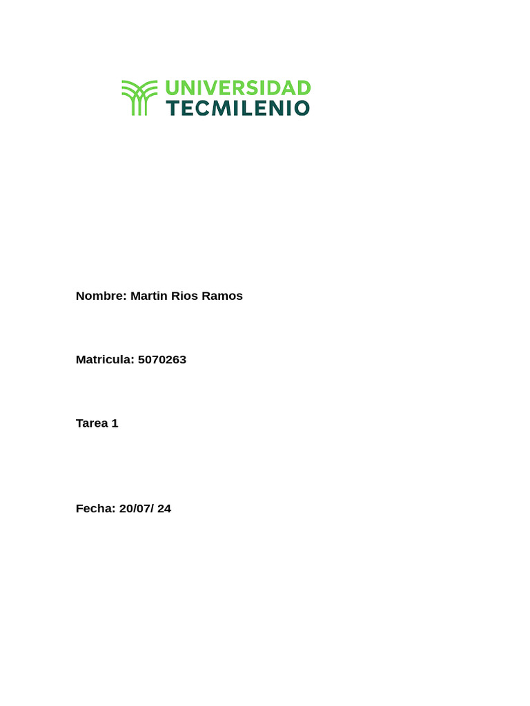 Tarea 1 | PDF