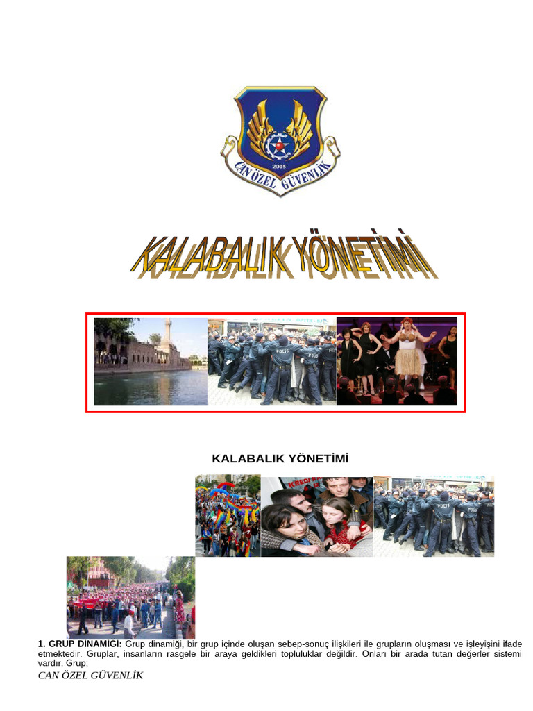 Kalabalik Yonetimi | PDF