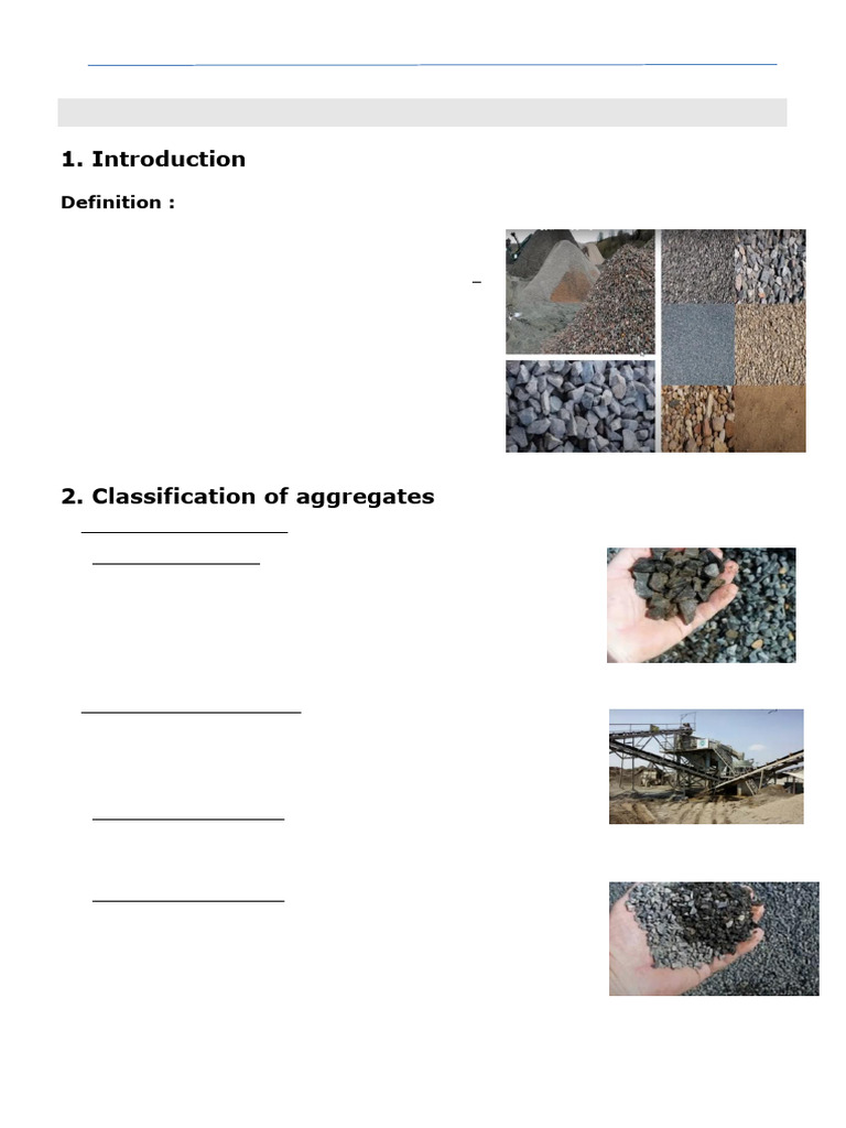 F S Chapitre 02 Aggregates Pdf Construction Aggregate Concrete