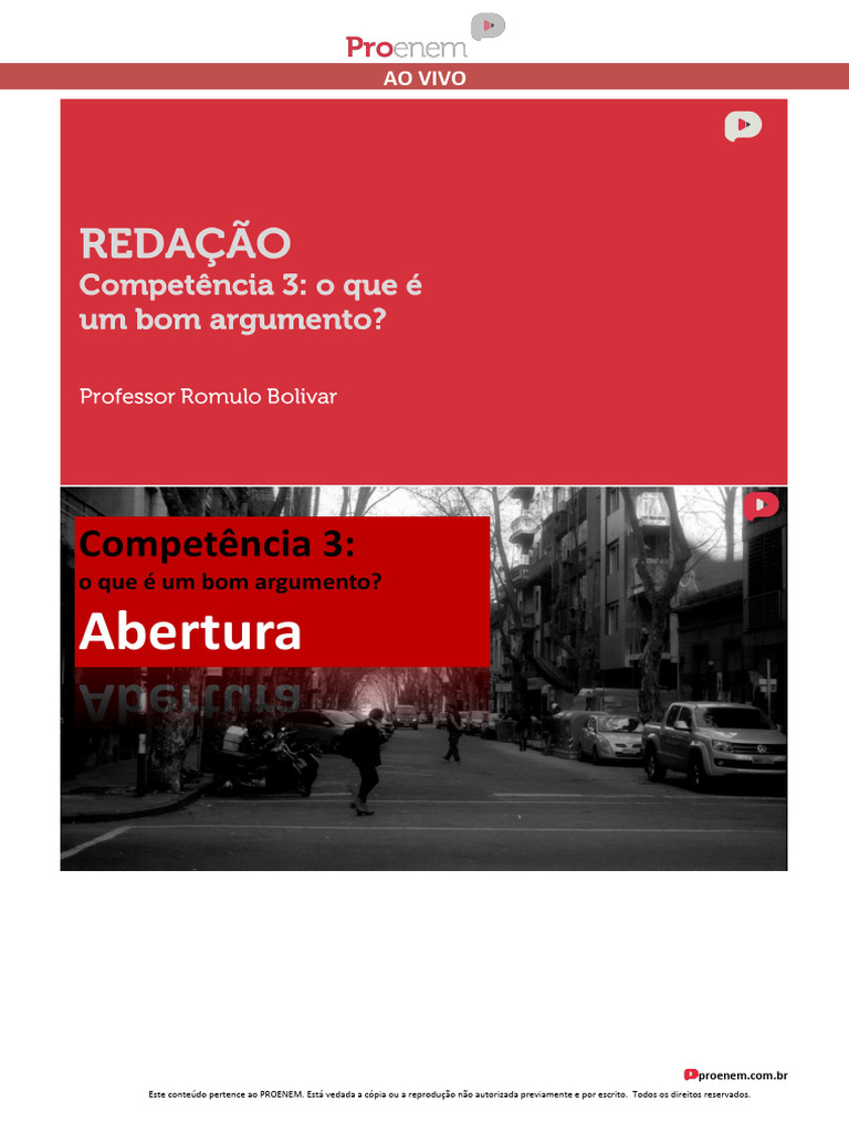 Conteúdo Exclusivo do PROENEM | PDF