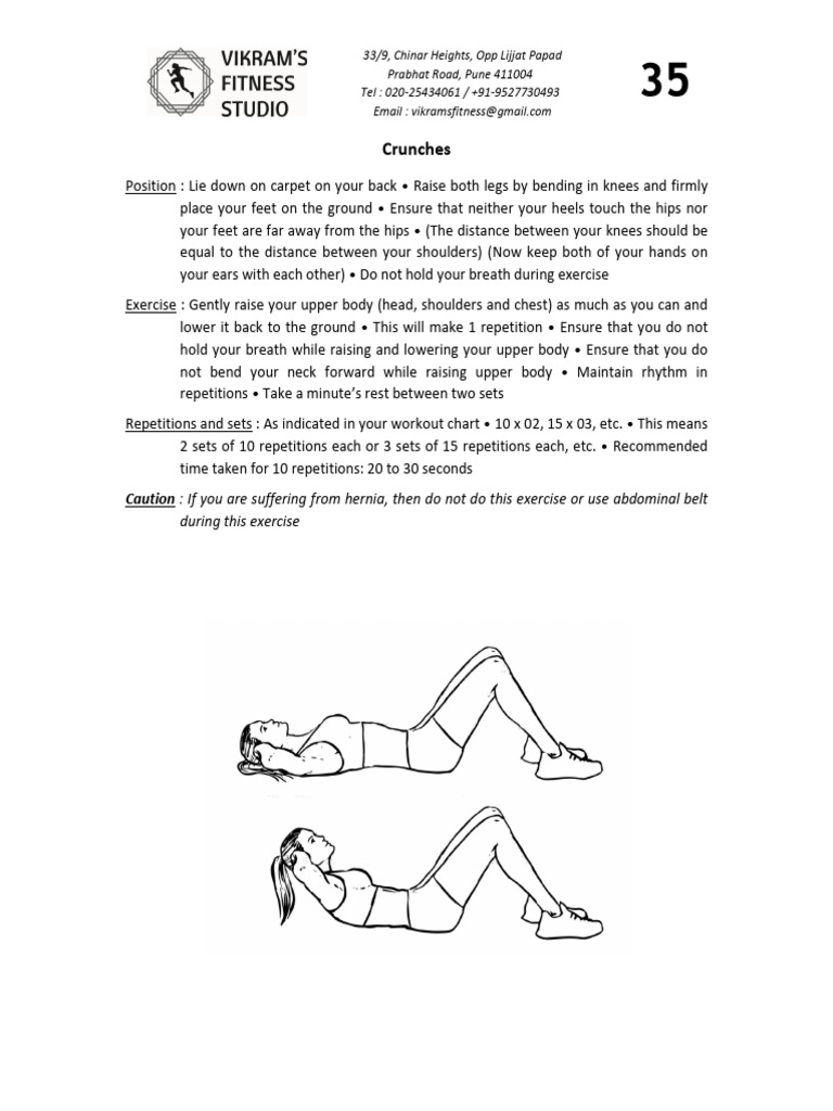 35 Crunches | PDF