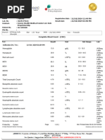 CBC Test Report Format Example Sample Template Drlogy Lab Report | PDF ...