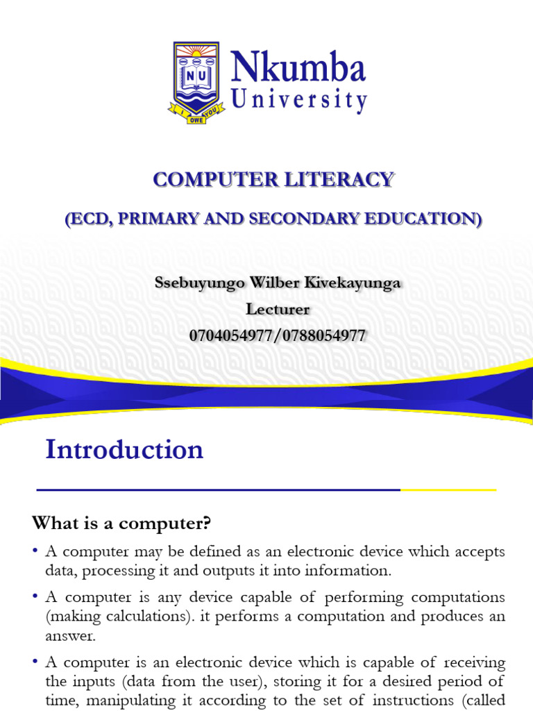 Computer Application Vol by Mubiru Trevor 0752937558 | PDF | Computer ...