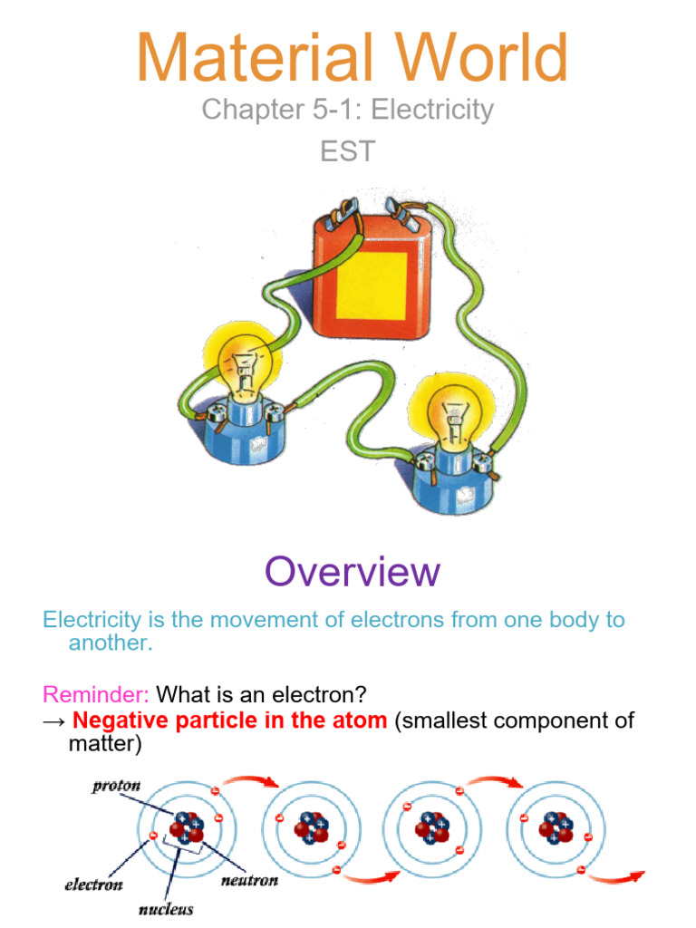Understanding Electricity Basics | PDF | Electrical Resistance And ...