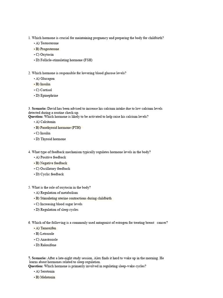 test practice | PDF | Hypothyroidism | Thyroid