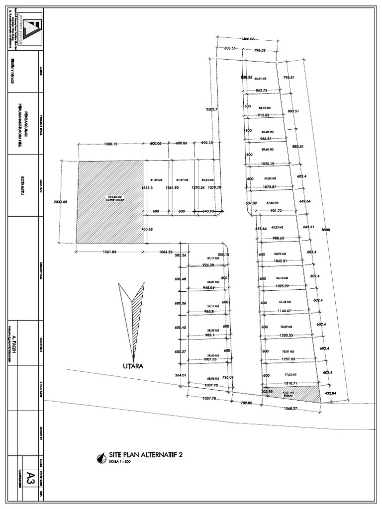 Siteplan Alt 2 Revisi 1 | PDF