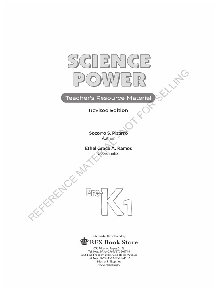 Science Power Pre-K1 | PDF | Learning | Cognitive Science