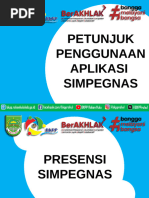 Panduan Penggunaan SIMPEGNAS BKN | PDF