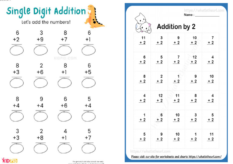 Addition Simple | PDF