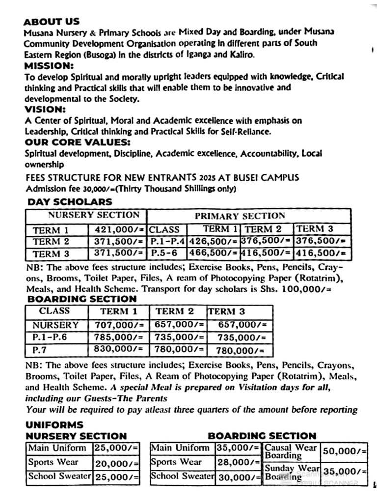 Fees Structure | PDF