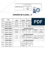 Horario 9°