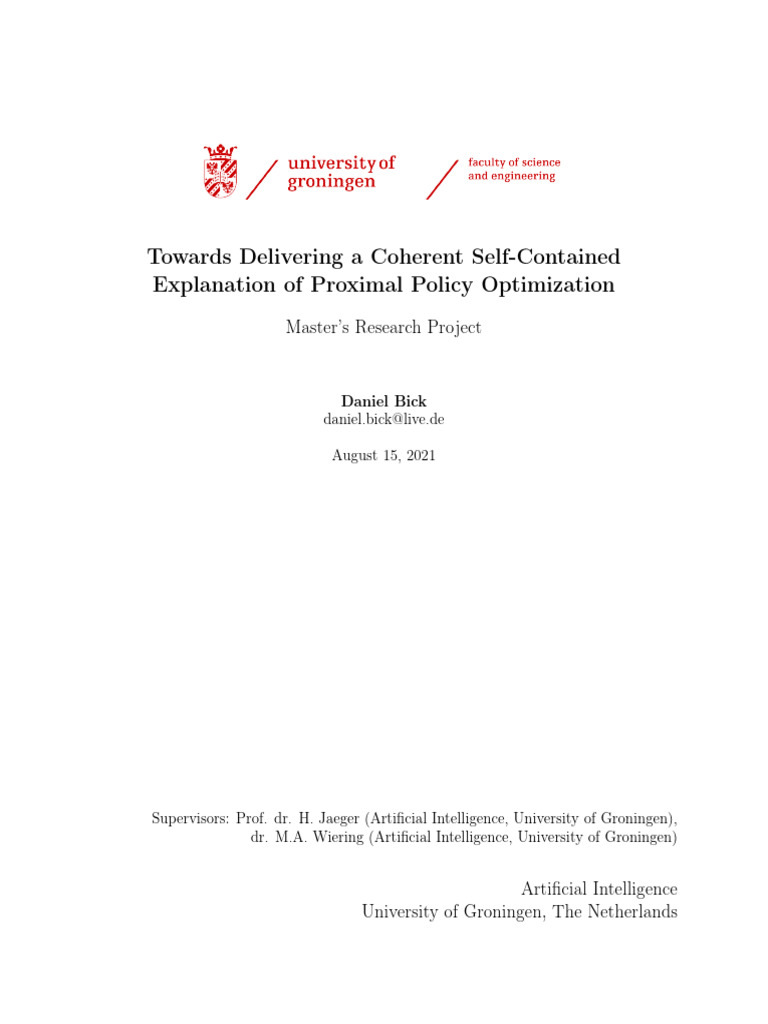 Understanding Proximal Policy Optimization | PDF | Estimator ...