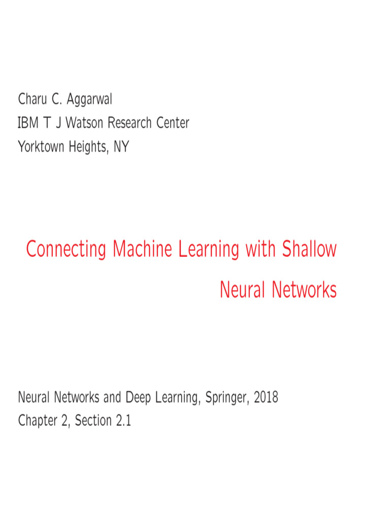Chap2slides - Copy | PDF | Logistic Regression | Machine Learning