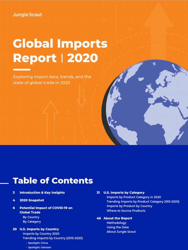 Global Imports Report 2020 Jungle Scout | PDF | Asia | The United States