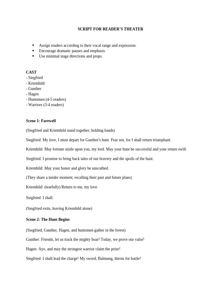 The King of the Forest Script | PDF | Norse Mythology | Germanic Heroic ...