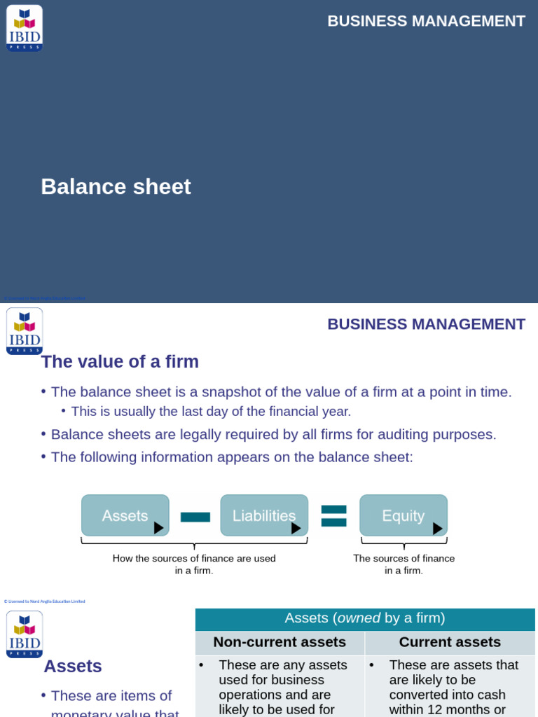 Balance Sheet Overview and Example | PDF | Equity (Finance) | Balance Sheet