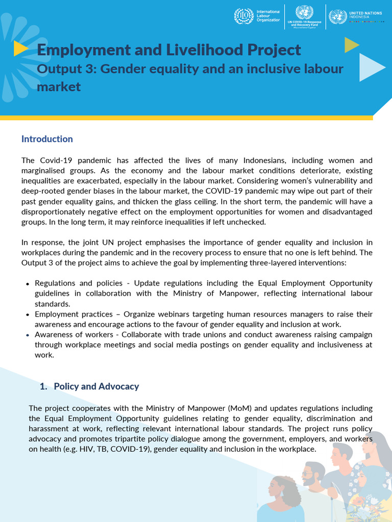 Wcms 816171 | PDF | Social Exclusion | Gender Studies
