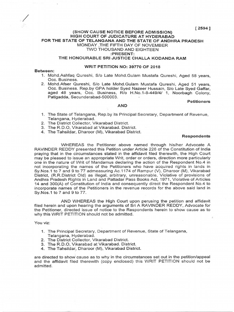 Order Pdf Legal Procedure Separation Of Powers