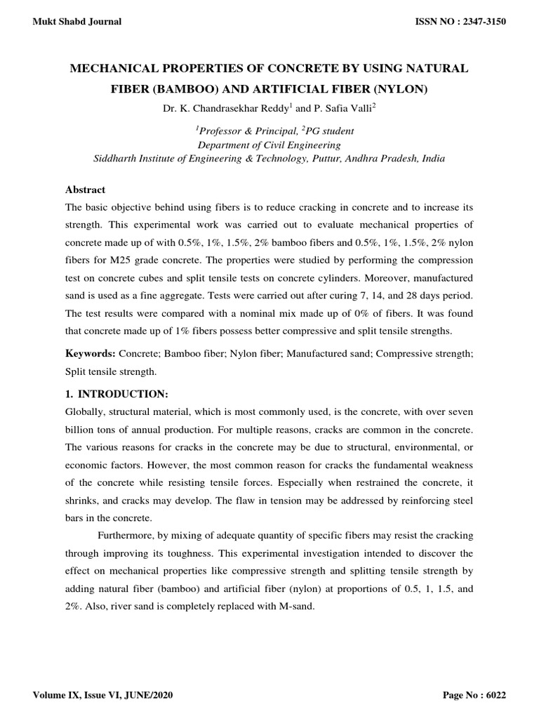 Mechanical Properties of Concrete by Usi | PDF | Concrete | Cement