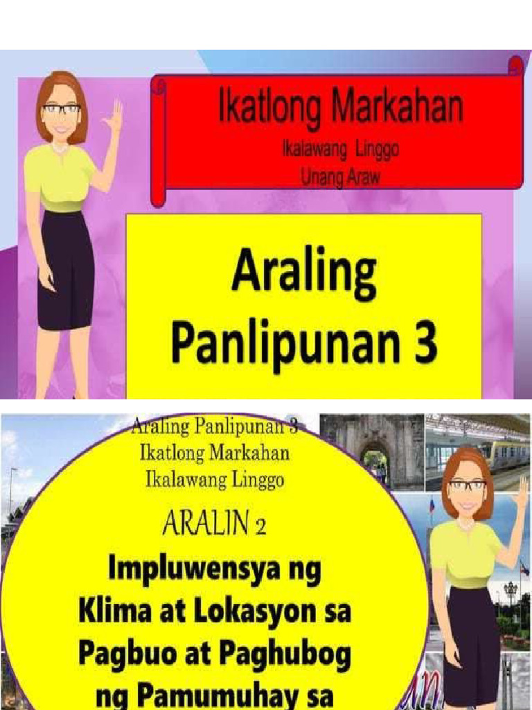 Araling Panlipunan | PDF