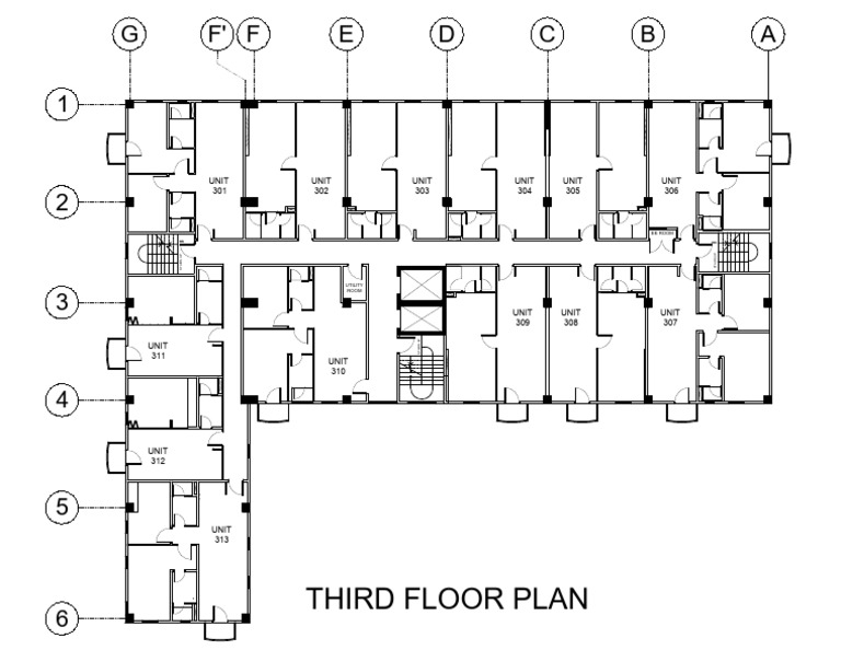 Third Floor Plan Layout Overview | PDF