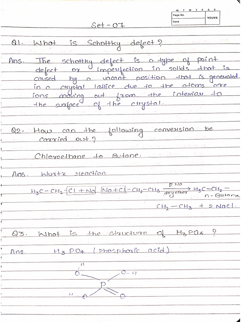 Set - 07 Chemistry | PDF