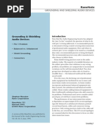 Grounding and Shielding Audio Devices