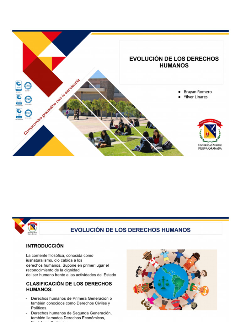 Historia y Evolución de los Derechos Humanos | PDF | Derechos humanos ...