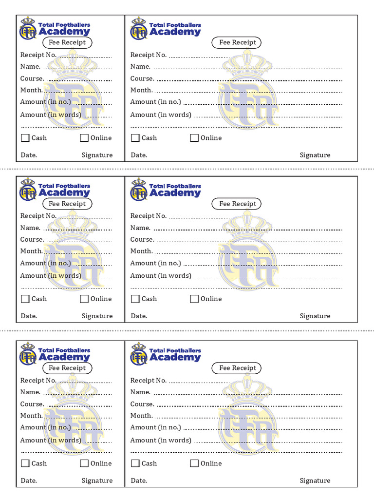 Fee Reciept | PDF