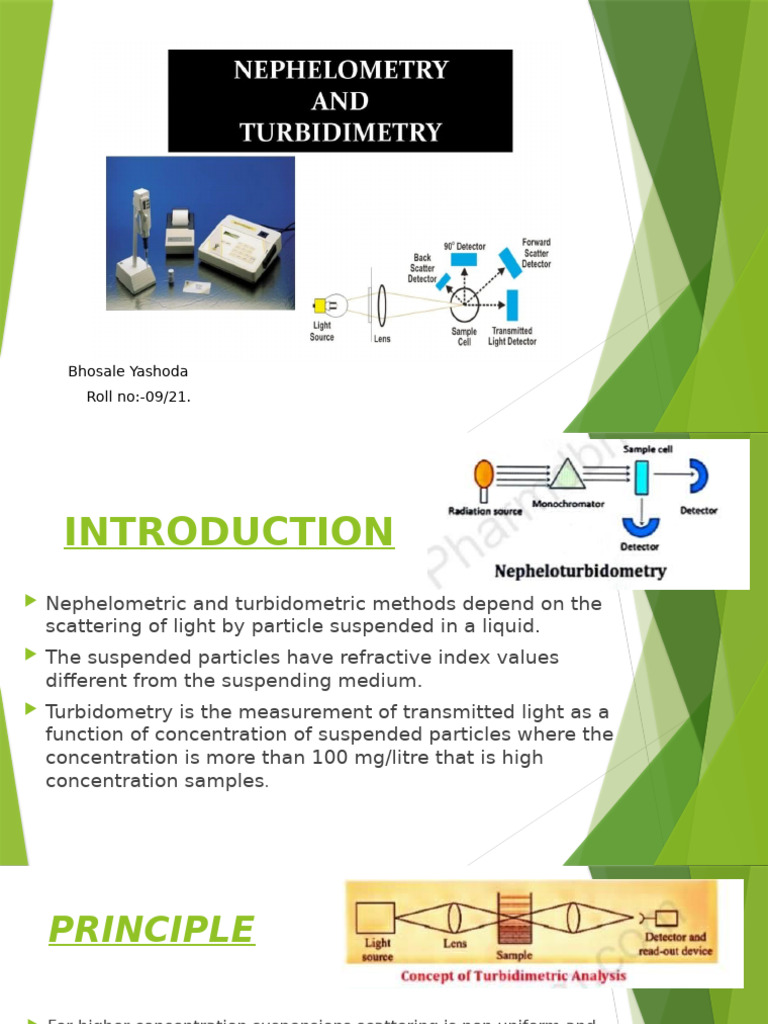Turbidimetry | PDF | Light | Scattering