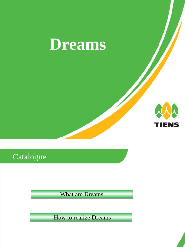 Dreams | PDF