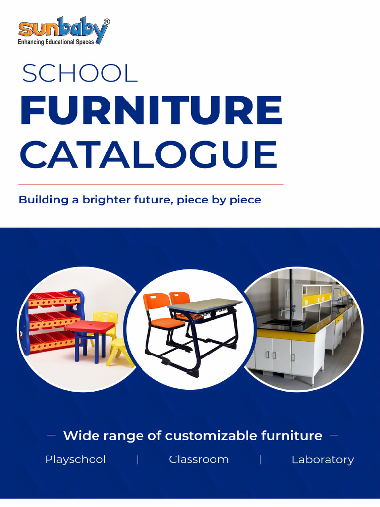 Sunbaby School Furniture Catalogue | PDF | Chair | Desk