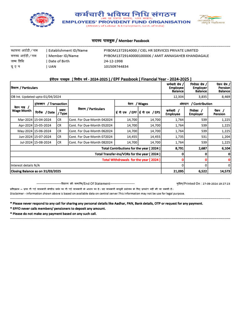 Pybom13729140000100006 2024 | PDF | Factor Income Distribution | Payments