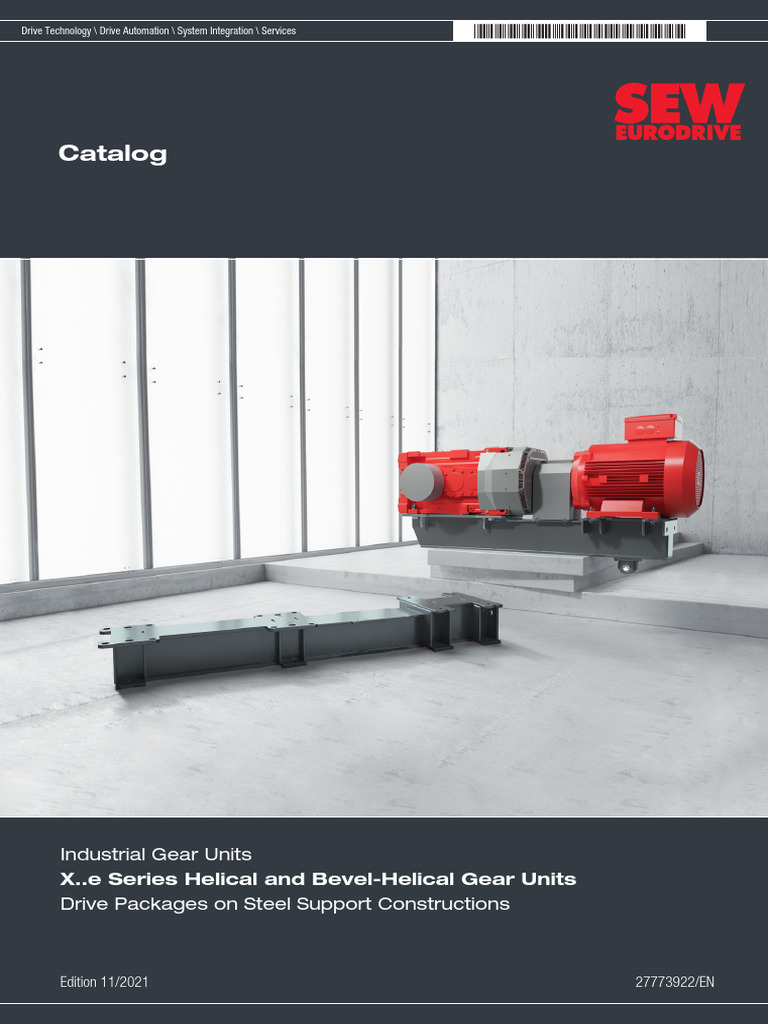 X Series DRIVE Package On Steel Support Constructions | PDF | Gear ...