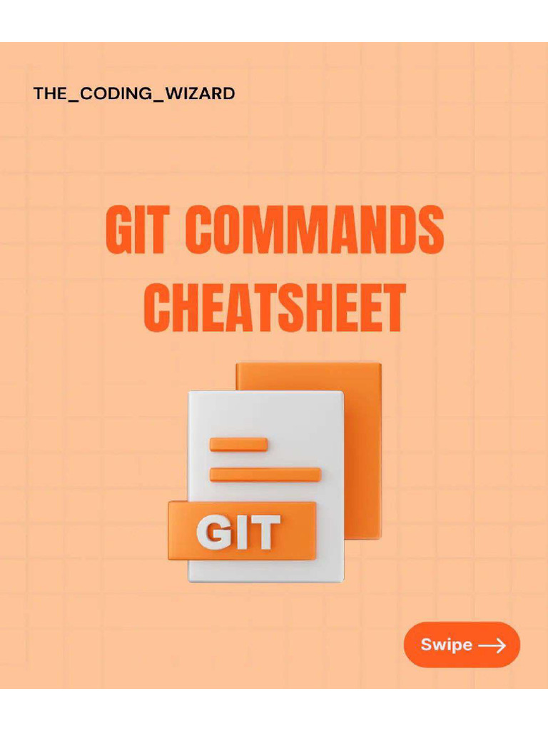 GIT Commands Cheatsheet 1720598947 | PDF