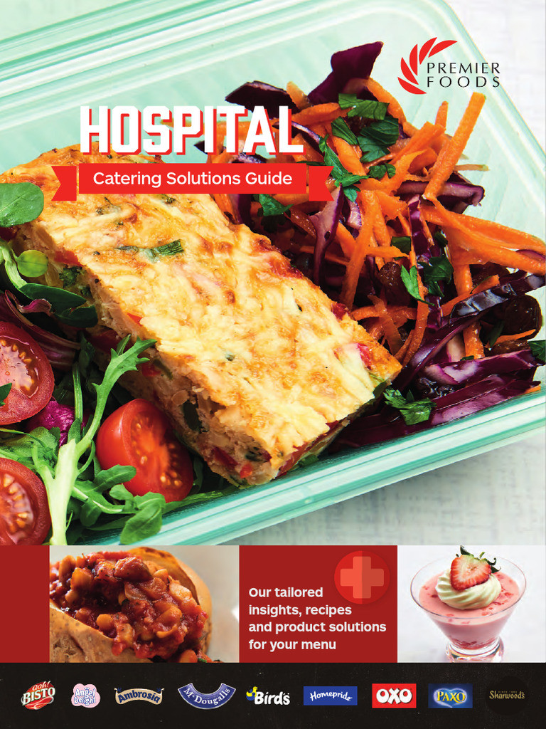 Hospital Catering Solutions Guide | PDF | Cakes | Tofu