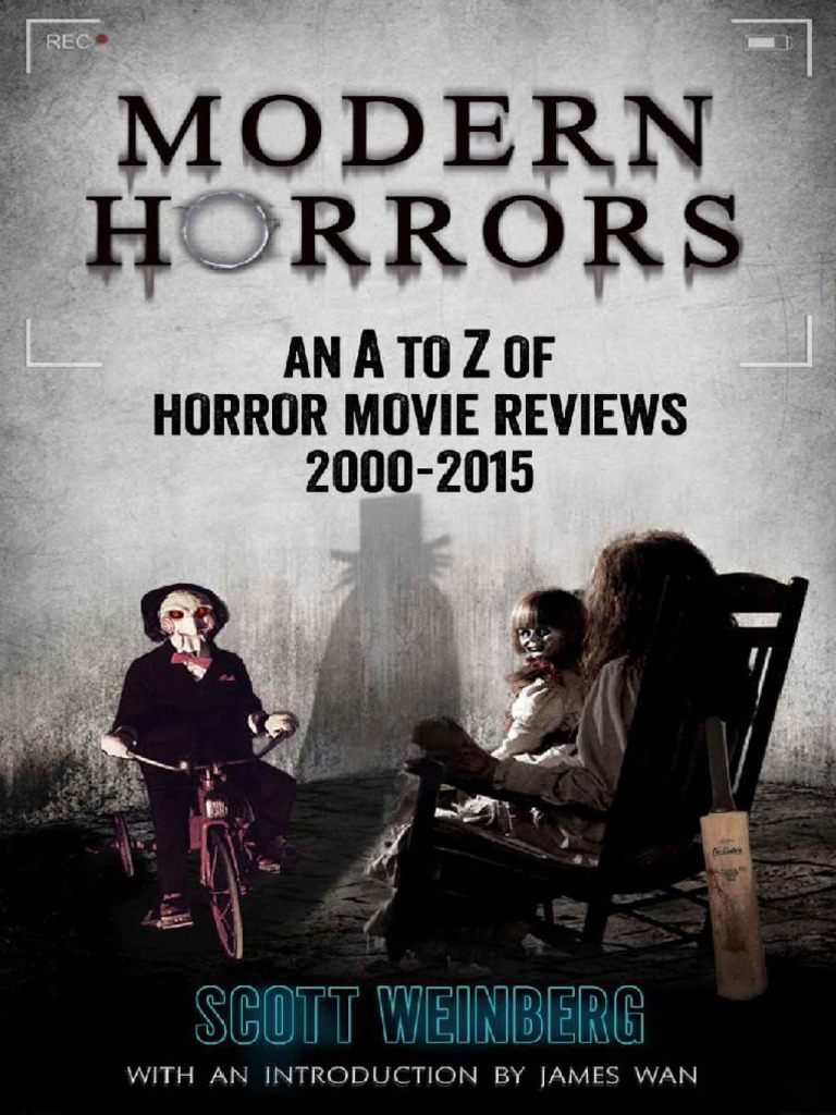 MODERN HORRORS an a to Z of Horror Movie Reviews (Scott Weinberg, David ...