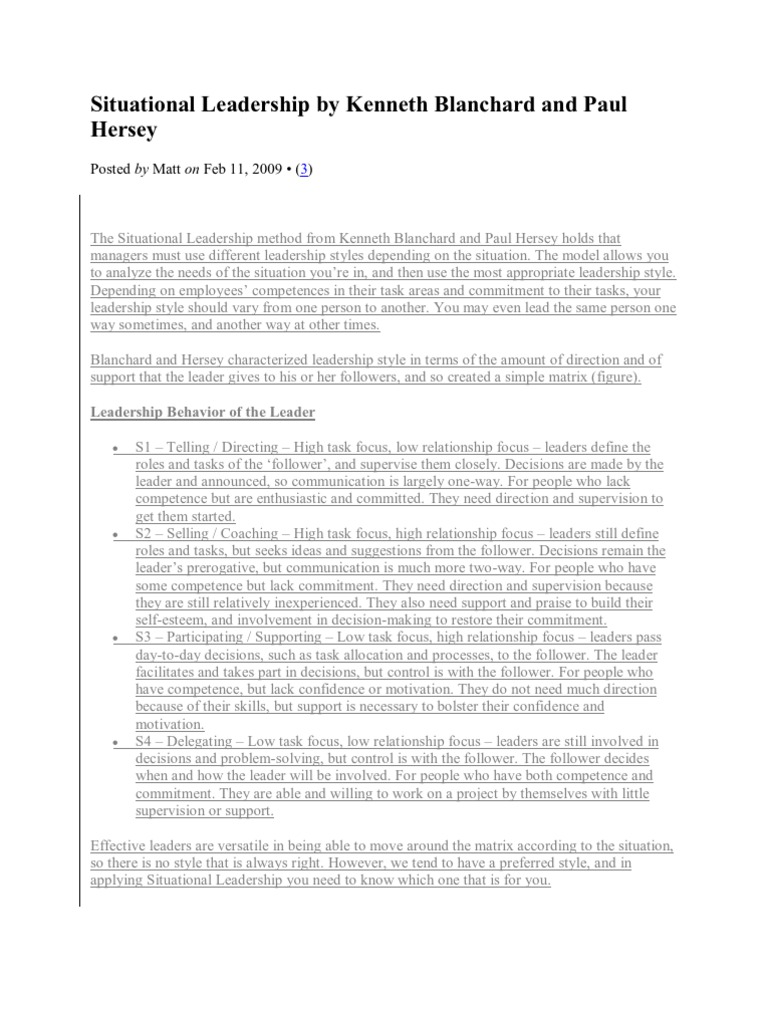 Leadership S Theory Pdf Emergence Leadership