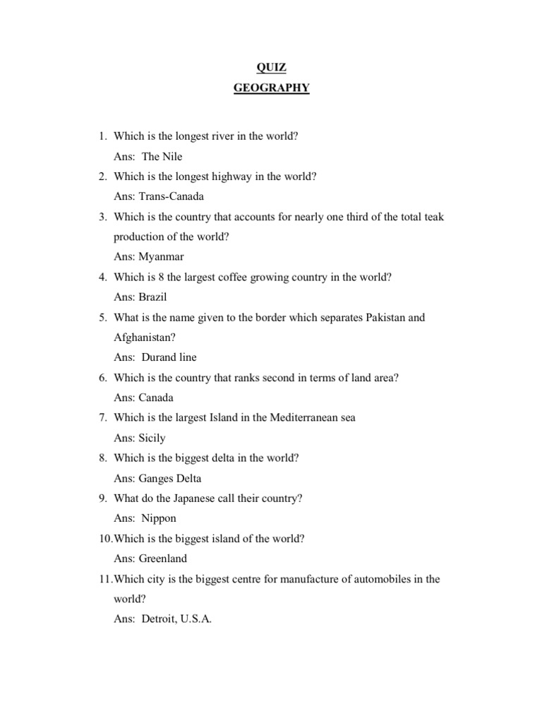 QUIZZ | PDF
