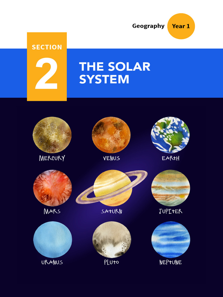 Lm Geography Section 2 1 Pdf Solar System Planets