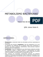 Metabolismo Bacteriano