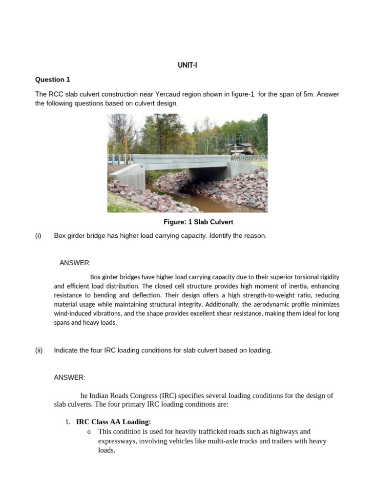 RCC Slab Culvert and Bridge Design Guide | PDF | Deep Foundation ...