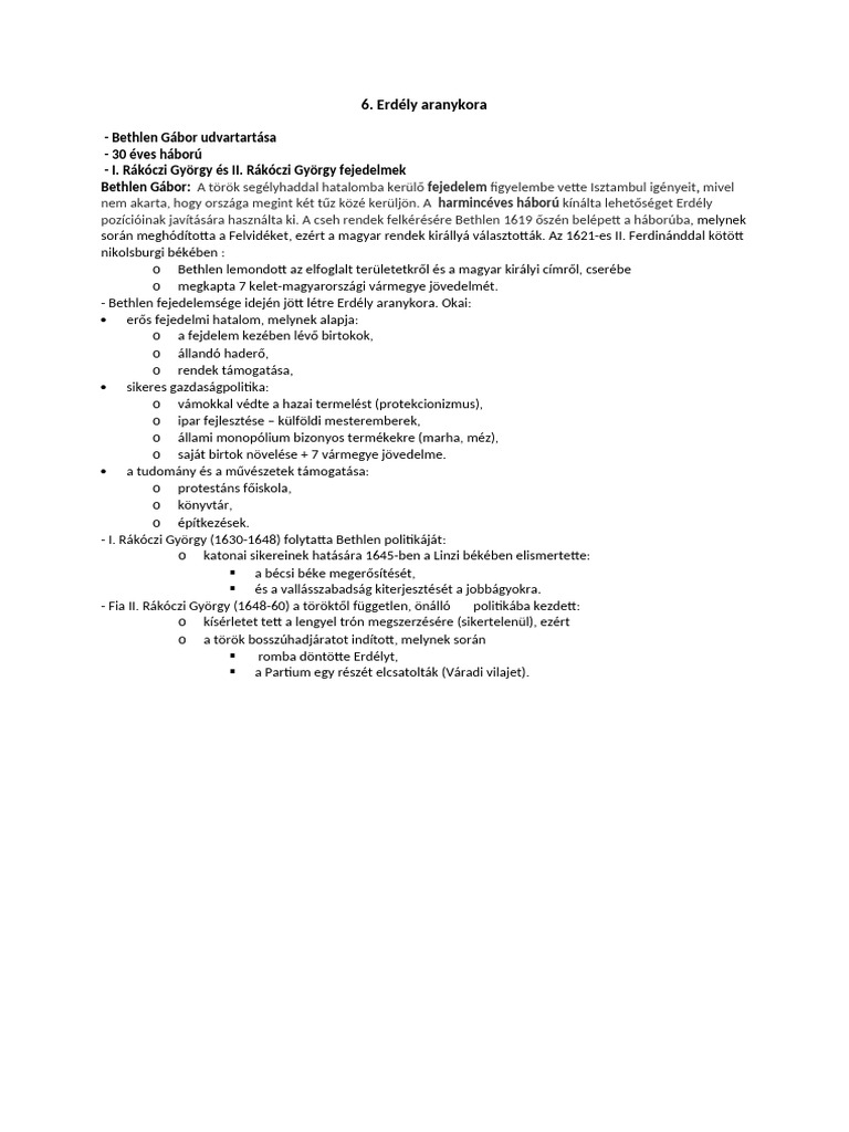 Erdély Aranykora Pdf